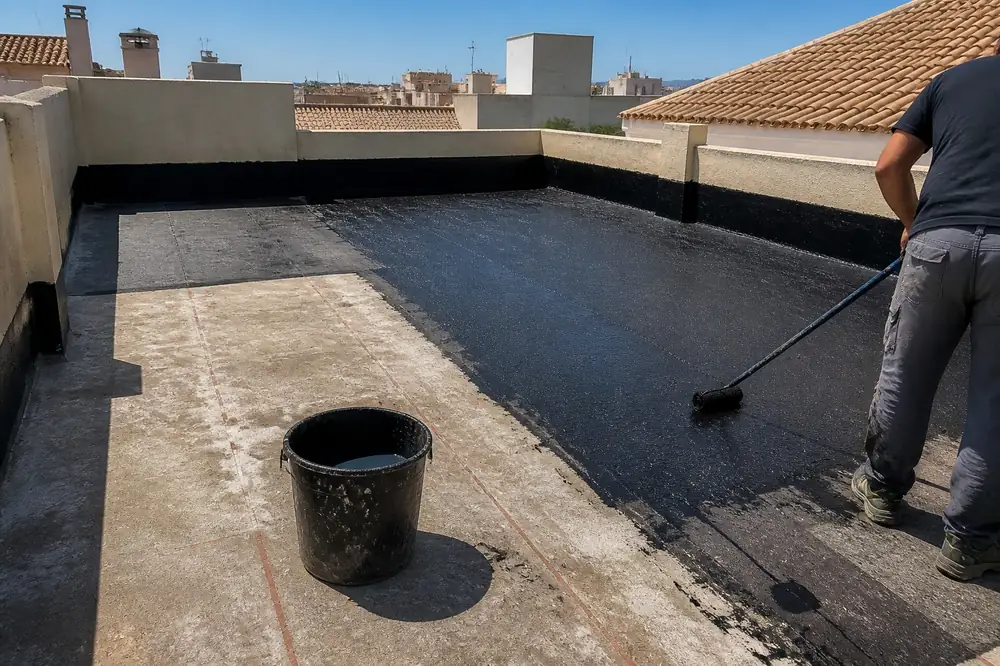 Impermeabilizacion de terraza en Alicante